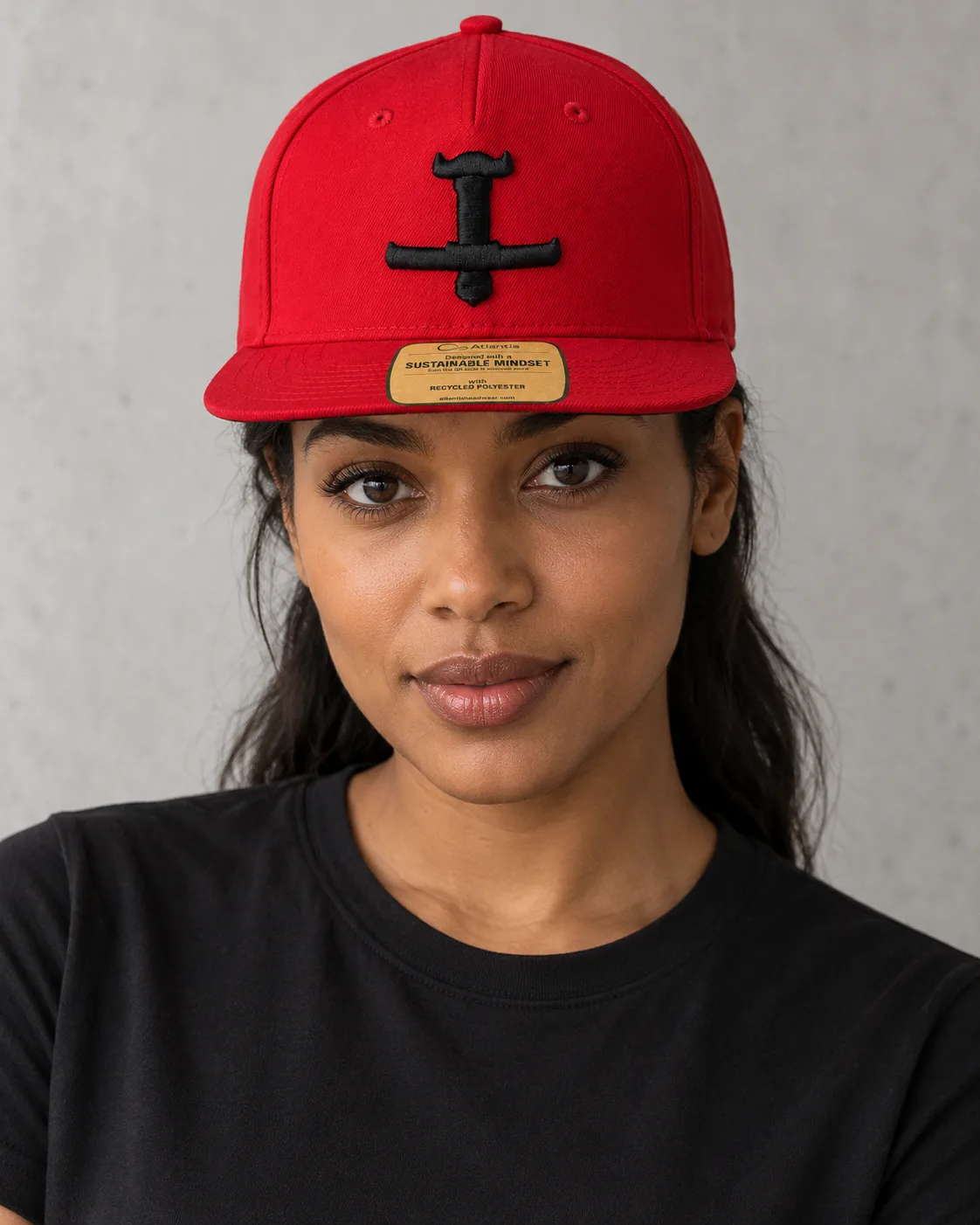 Modelbeeld van Cap - Flat OP logo Rood